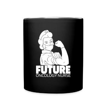 L’avenir des infirmières - Mug uni - noir - Devant