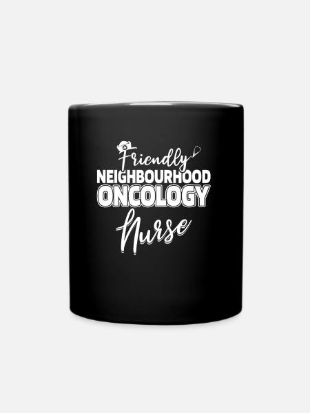 Krankenschwester Nachbarschaft - Tasse einfarbig - Schwarz