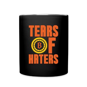 Les larmes de crypto-monnaie de Haters Mining du marché boursier - Mug uni - noir - Devant