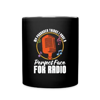 Podcasting Mon producteur pense que j’ai un hébergeur de podcast - Mug uni - noir - Devant