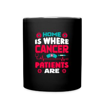 Infirmière patiente - Mug uni - noir - Devant