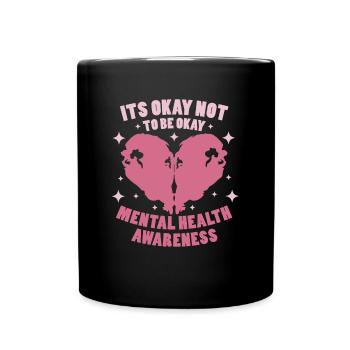 Psychologue Psychologue D’accord - Mug uni - noir - Devant