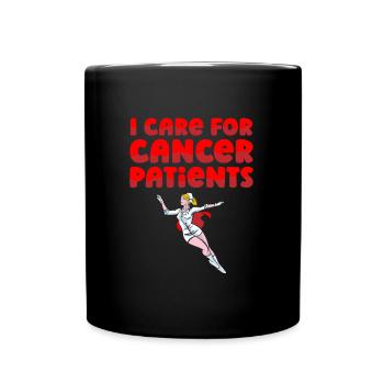 Infirmière patiente - Mug uni - noir - Devant
