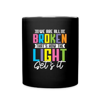 Psychology Psychologist Bunt - Full Colour Mug - black - Front