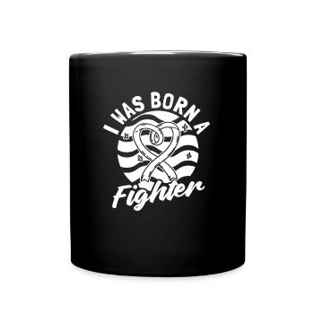 Psychologie Psycholoog Fighter - Mok uni - zwart - Voor