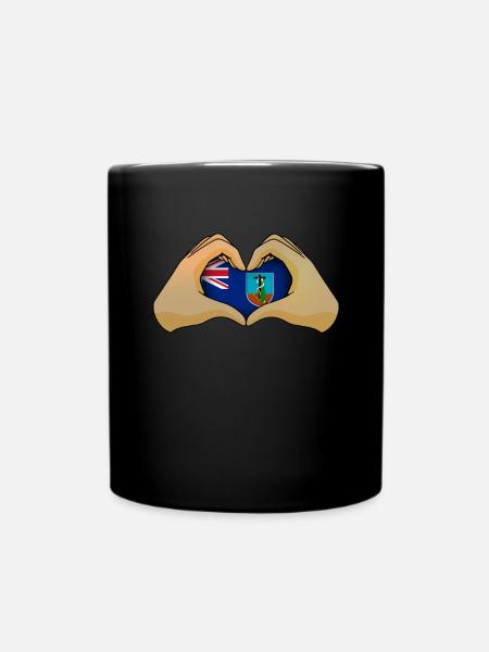 Montserrat - Full Colour Mug - black