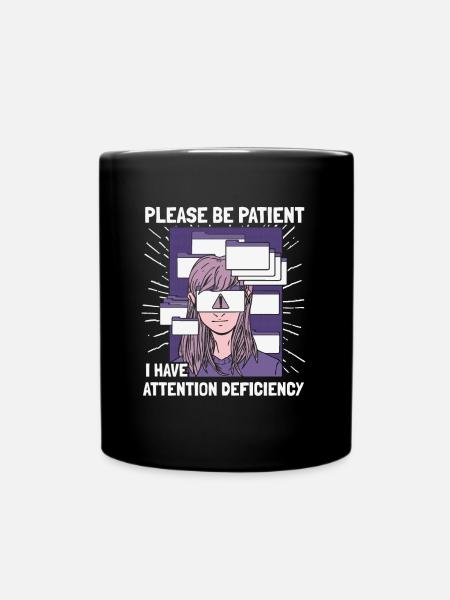 Psychology Psychologist - Full Colour Mug - black