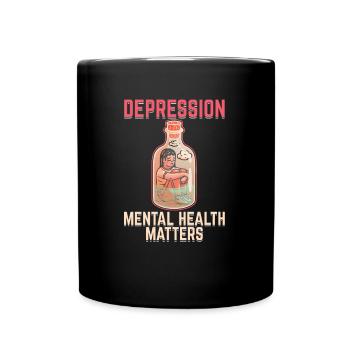 Psychologie Psychologue - Mug uni - noir - Devant