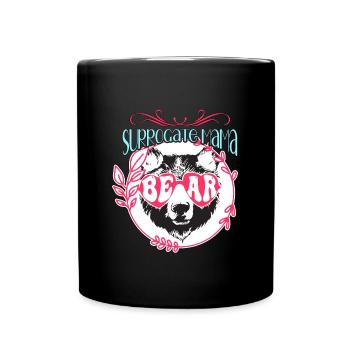 Maternité de substitution Maternité de substitution Mama Sensibilisation à l’infertilité - Mug uni - noir - Devant