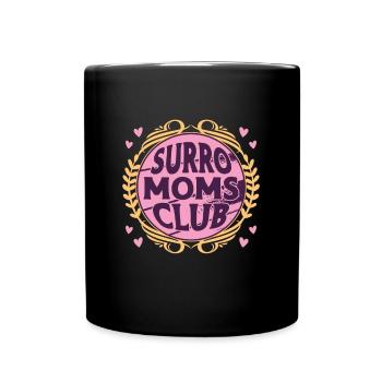 Surrogacy Surro Moms Club Surrogate Mama Pregnancy - Tasse einfarbig - Schwarz - Vorne