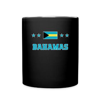 Bahamas - Full Colour Mug - black - Front