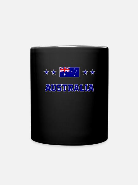 Australia - Full Colour Mug - black
