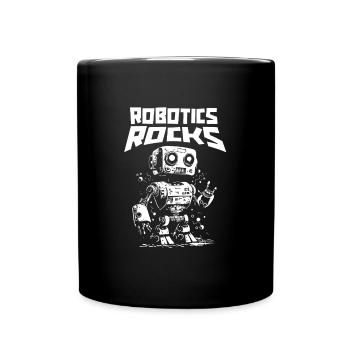 Robotique Ai Robot - Mug uni - noir - Devant