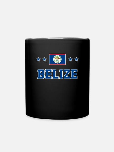 Belize - Tasse einfarbig - Schwarz