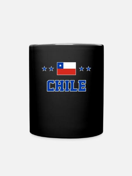 Chile - Tasse einfarbig - Schwarz