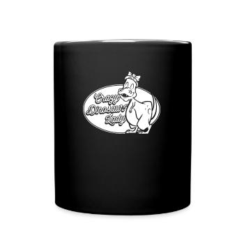 Dinosaure adulte dinosaure - Mug uni - noir - Devant