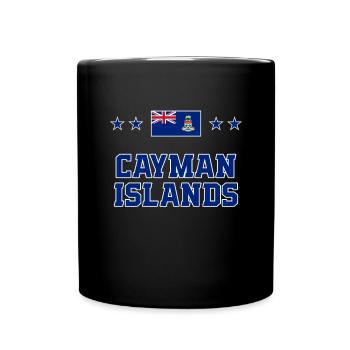Cayman Islands - Full Colour Mug - black - Front