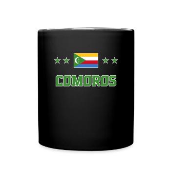 Comoros - Full Colour Mug - black - Front