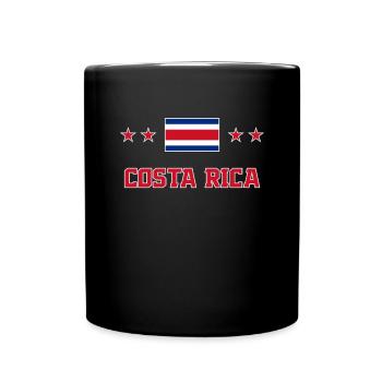Costa Rica - Full Colour Mug - black - Front