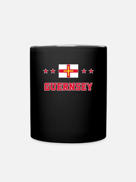 Guernsey - Tasse einfarbig - Schwarz