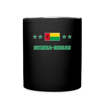 Guinea Bissau - Full Colour Mug - black - Front