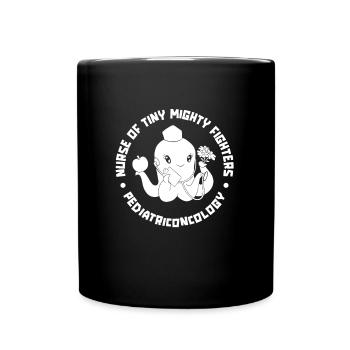 Krankenschwester Onkologische Krankenschwester - Tasse einfarbig - Schwarz - Vorne