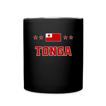 Tonga - Mug uni - noir - Devant