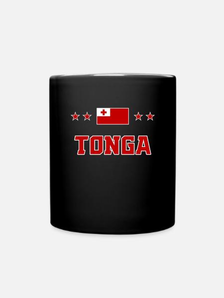 Tonga - Mug uni - noir