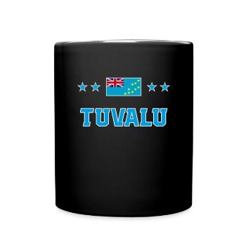 Tuvalu - Full Colour Mug - black - Front