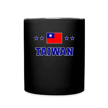 Taïwan - Mug uni - noir - Devant