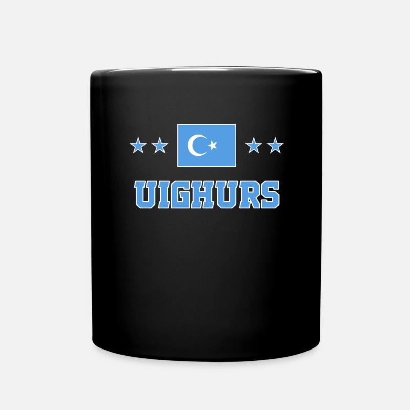 Ouïghours - Mug uni - noir