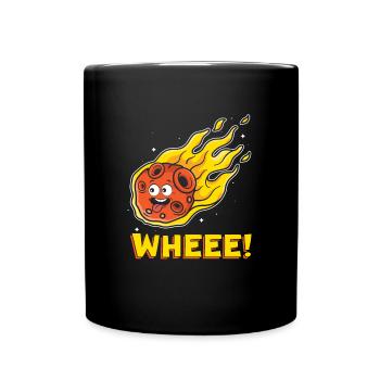 Détournement astroïde des flammes spatiales spatiales - Mug uni - noir - Devant