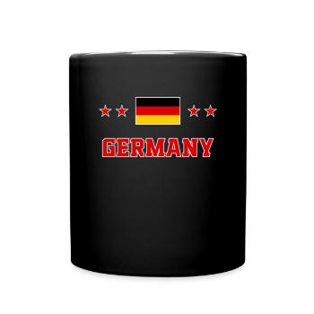 Germany - Full Colour Mug - black - Front