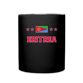 Eritrea - Tasse einfarbig - Schwarz - Vorne