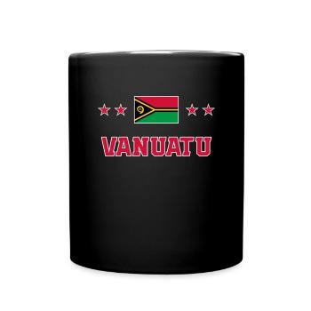 Vanuatu - Mug uni - noir - Devant