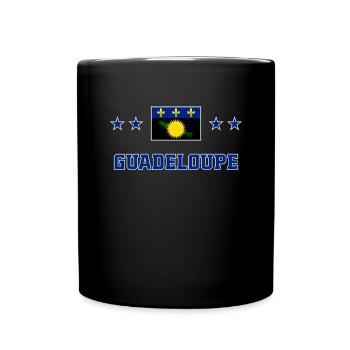 Guadeloupe - Mug uni - noir - Devant