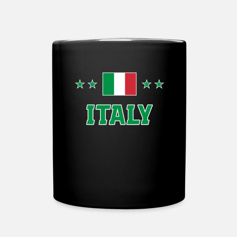 Italie - Mug uni - noir