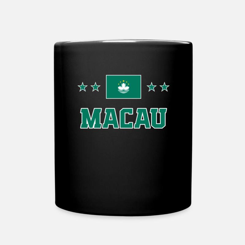 Macau - Full Colour Mug - black