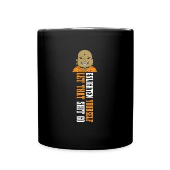 Bouddha bouddhiste drôle - Mug uni - noir - Devant