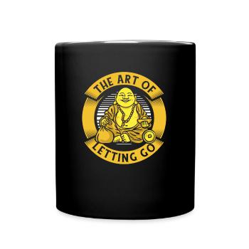 Bouddha bouddhiste drôle - Mug uni - noir - Devant