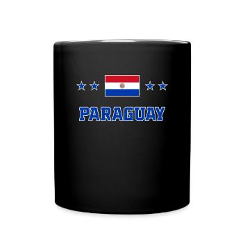 Paraguay - Tasse einfarbig - Schwarz - Vorne