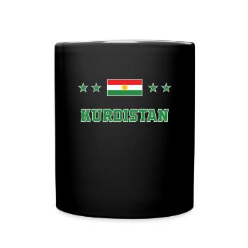 Kurdistan - Full Colour Mug - black - Front
