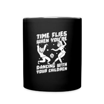 Mom Mom Dancing Dancing Mom - Full Colour Mug - black - Front