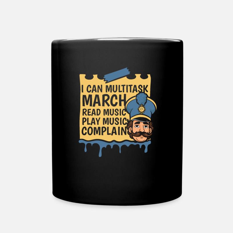 Fanfare de train de fans - Mug uni - noir