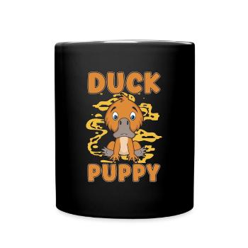 Ornithorynque Canard Chiot Semi-aquatique vivant Fossile - Mug uni - noir - Devant