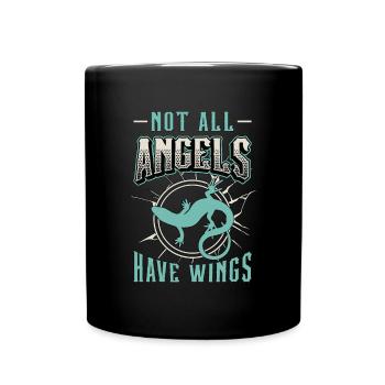 Scinques Tous les anges n’ont pas d’ailes Animaux exotiques - Mug uni - noir - Devant