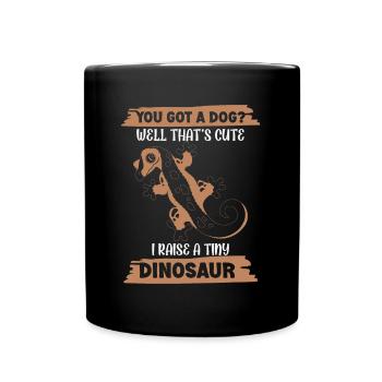 Crown Gecko Reptile Gecko Terrarium Pet - Mug uni - noir - Devant