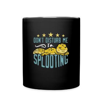 Les geckos léopards ne me dérangent pas Je suis propriétaire de reptiles - Mug uni - noir - Devant