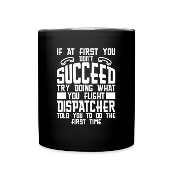 Emergency call control center operations center humor - Full Colour Mug - black - Front