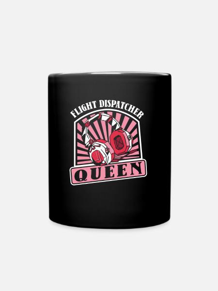 Centre de contrôle des appels d’urgence Centre d’opérations Queen - Mug uni - noir